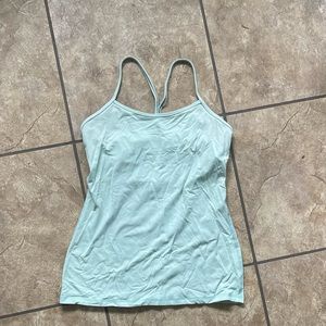 Lululemon yoga top Mint green